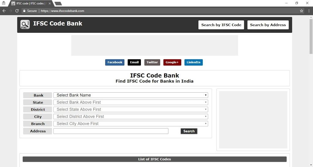 is ifsc code and customer id same